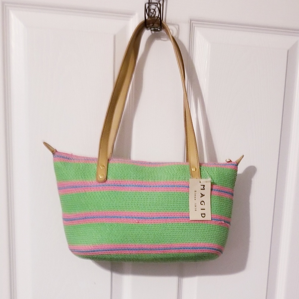 Magid lime green bag / Small Tote